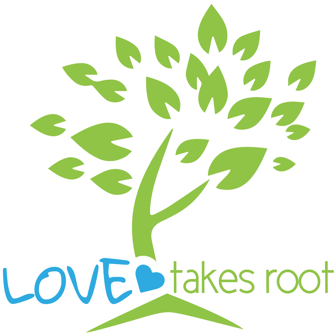 Love Takes Root logo logo