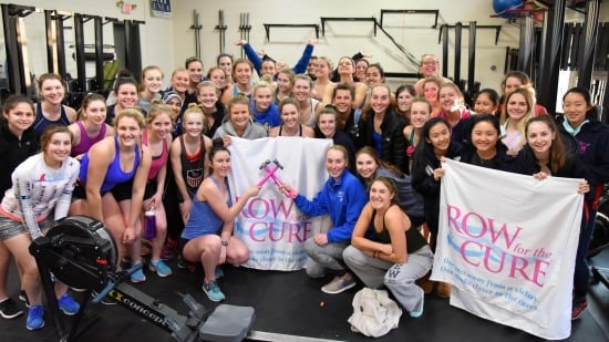 Row for the Cure Indoor Mercer2023 Campaign