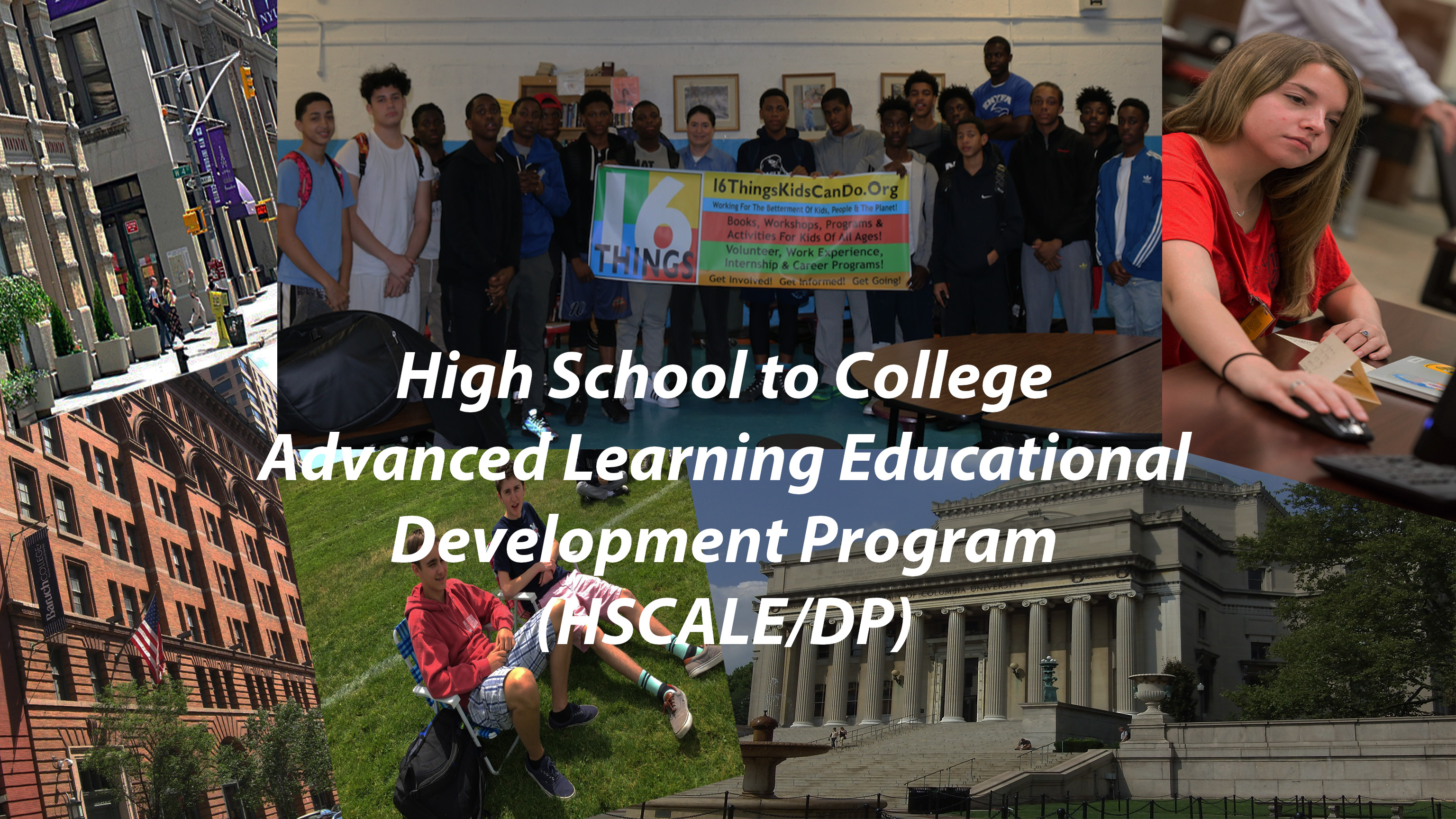 High School to College Advanced Learning Program Campaign