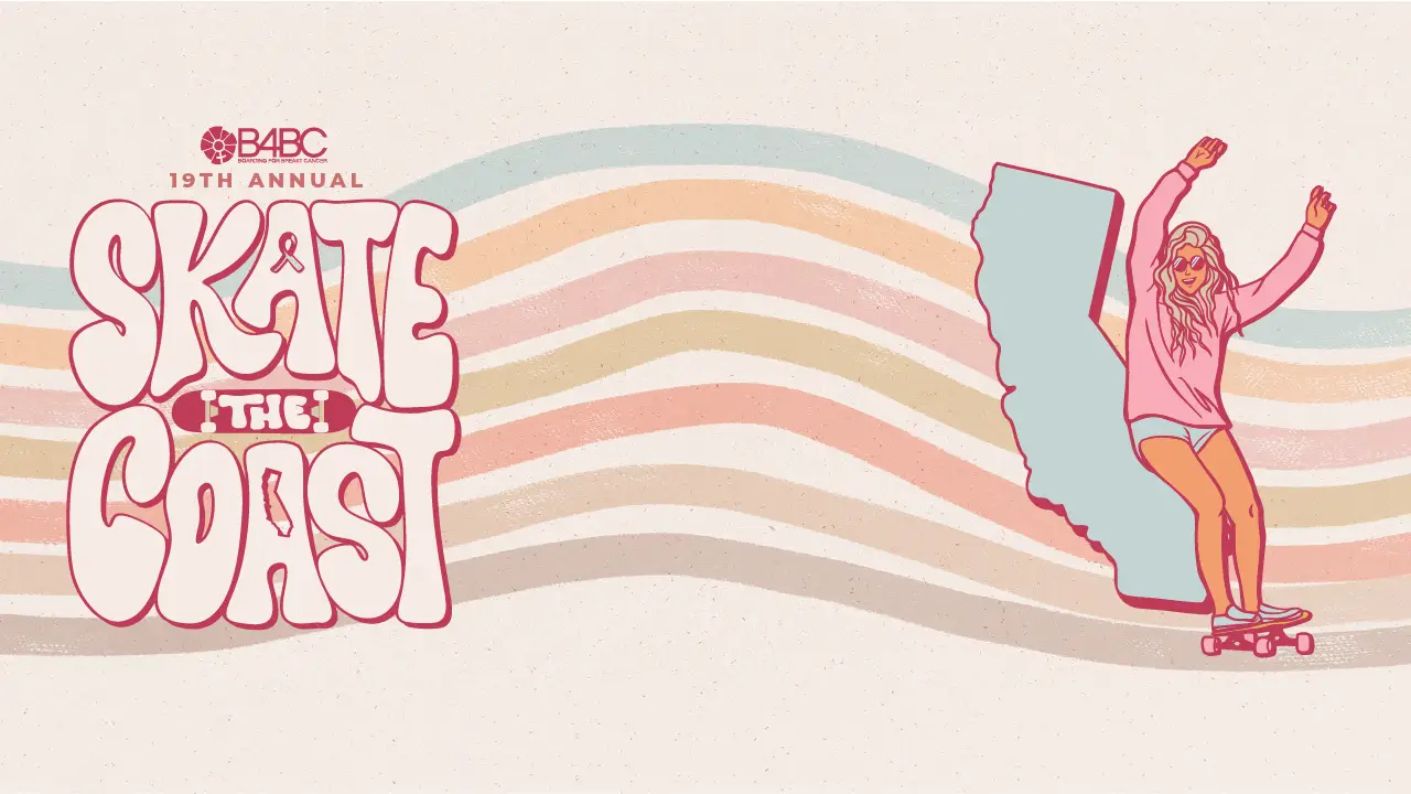 B4BC's 19th Annual Skate The Coast — Los Angeles 2026 poster or cover