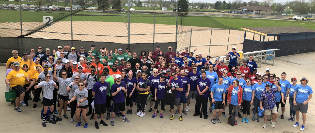 2019 Playworks Indiana Kickball Tournament Campaign