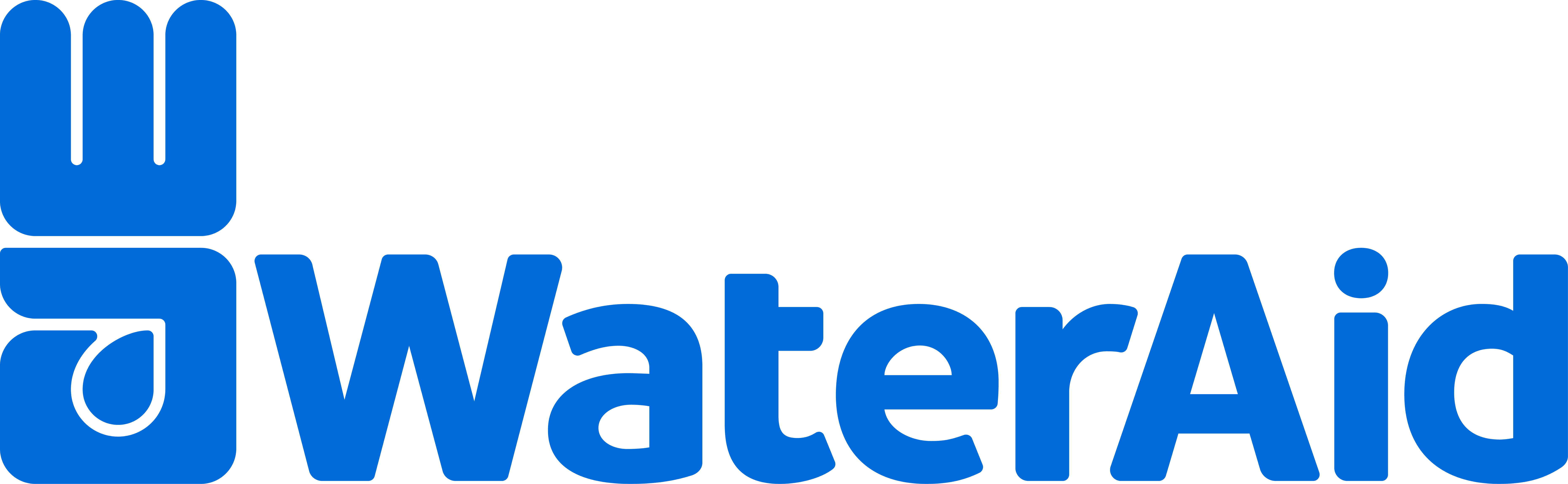 WaterAid logo logo