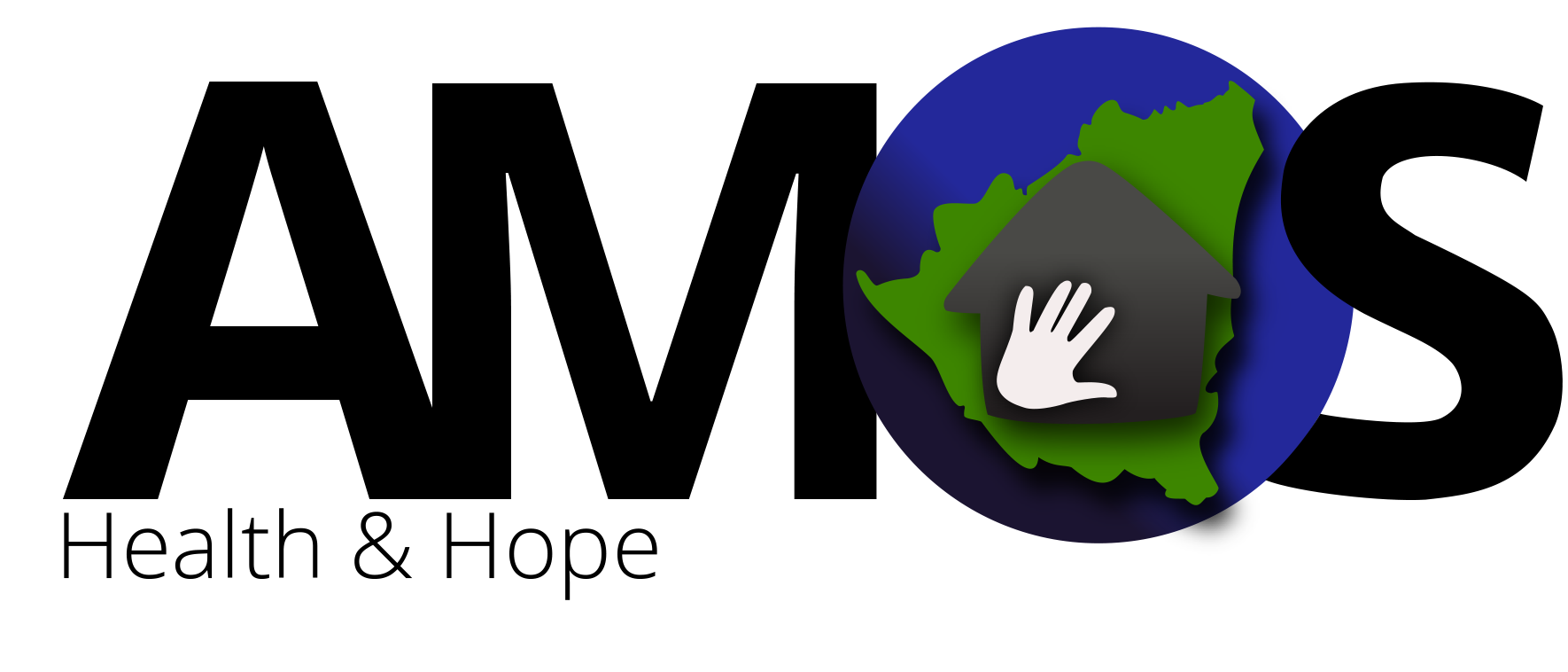 AMOS Health & Hope logo logo