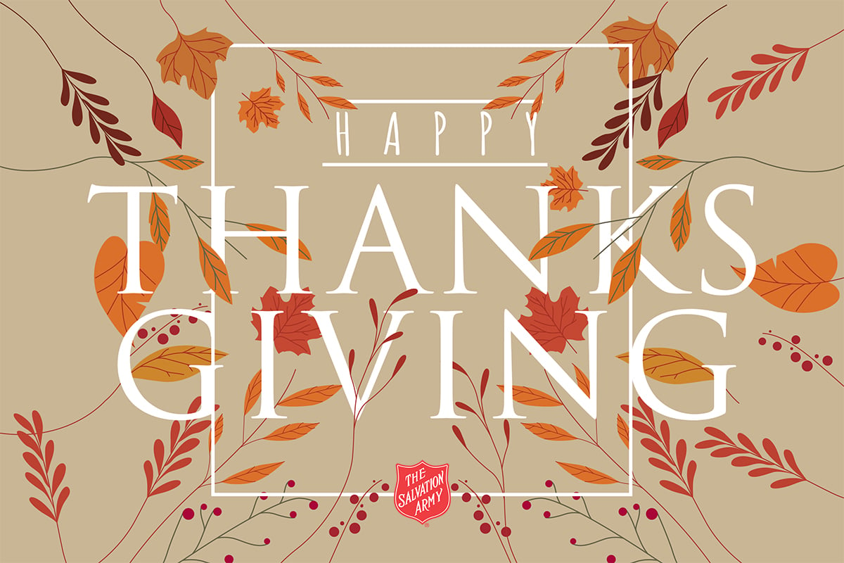 the salvation army thanksgiving