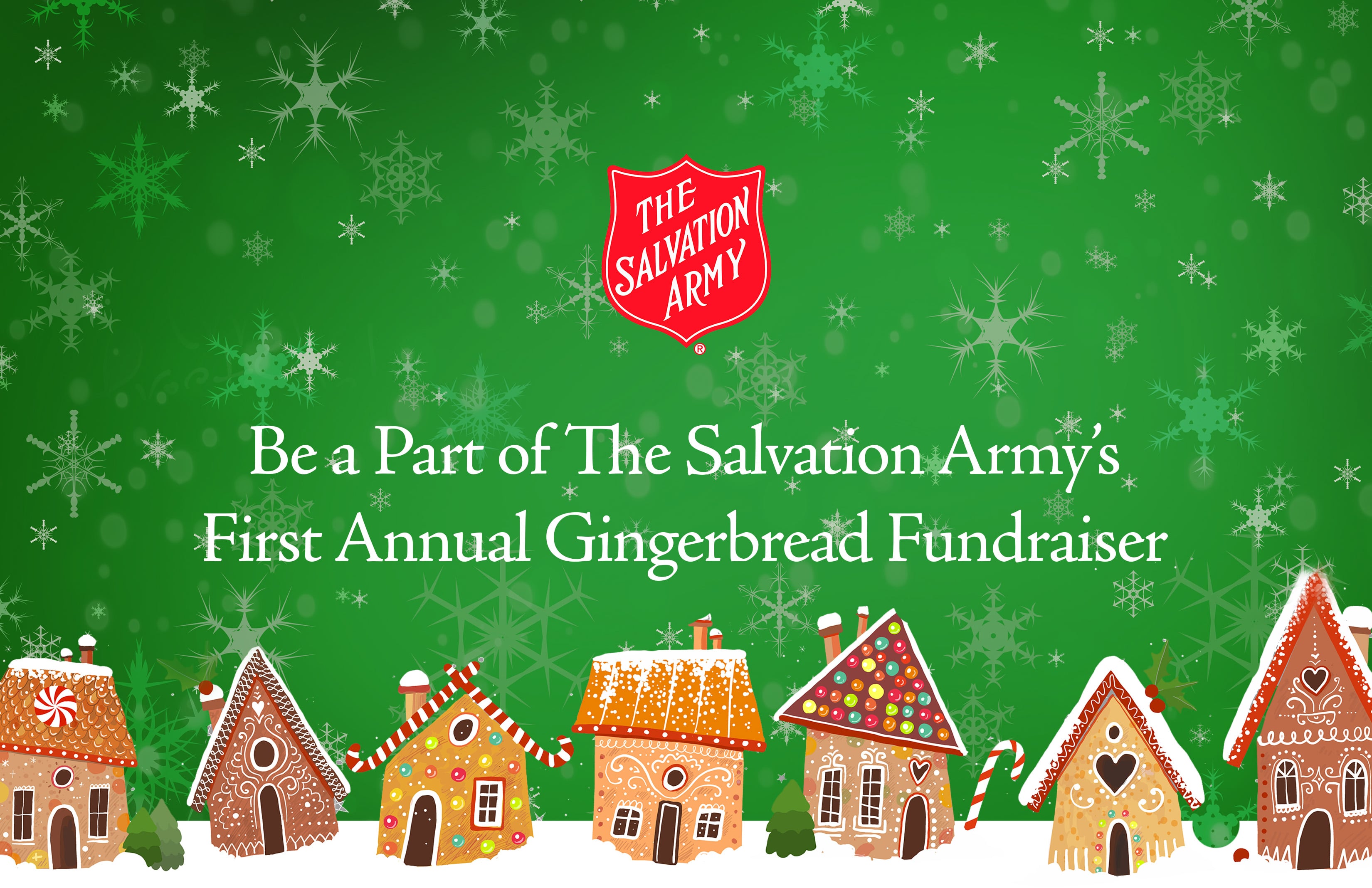 The Stamford Salvation Army’s Gingerbread Festival Campaign