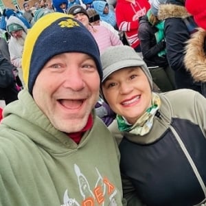 Trina Klassa Plunging for Special Olympics