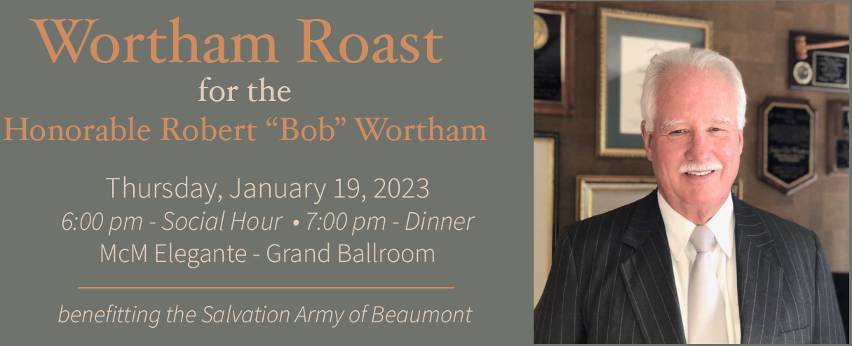 The Salvation Army USS TEX Beaumont 2022 Wortham Roast Campaign