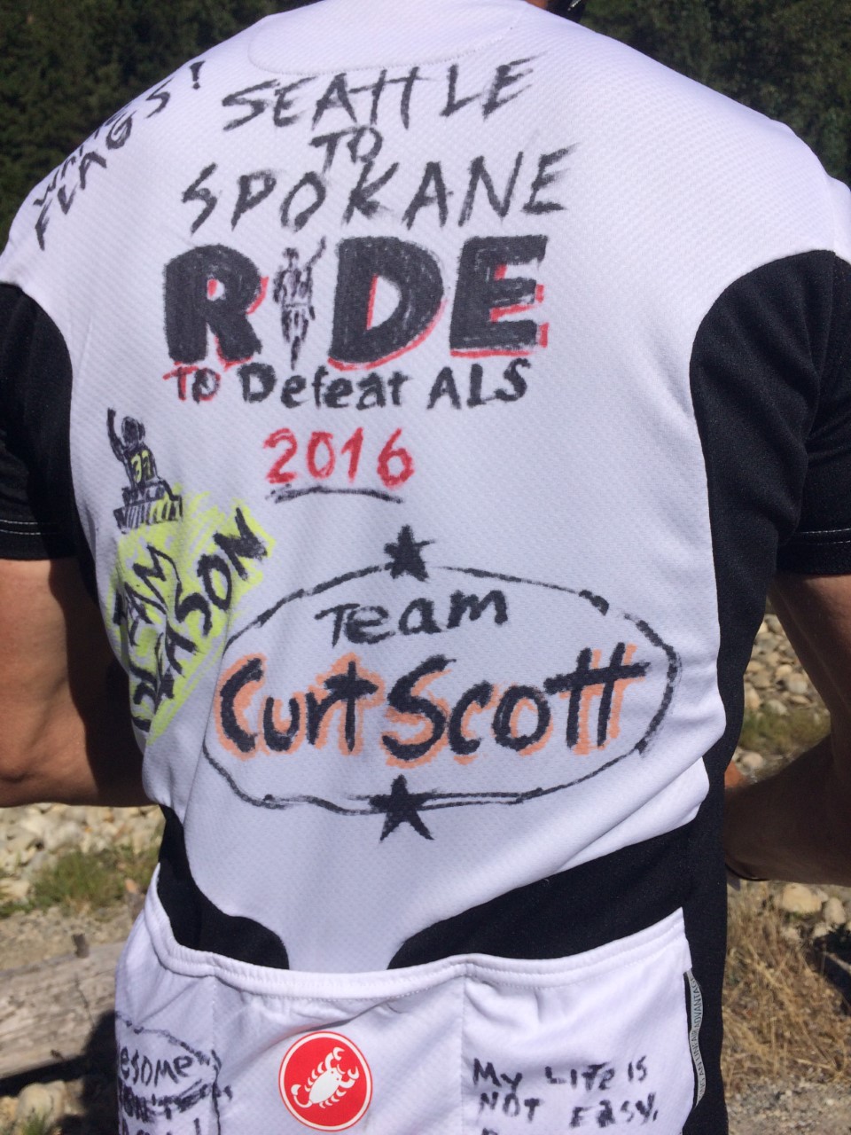 ALS Bike Ride Seattle to Spokane Campaign