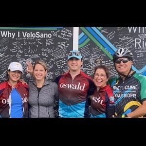 Rich & Betsy Stovsky's Fundraising Page's fundraising page for VeloSano