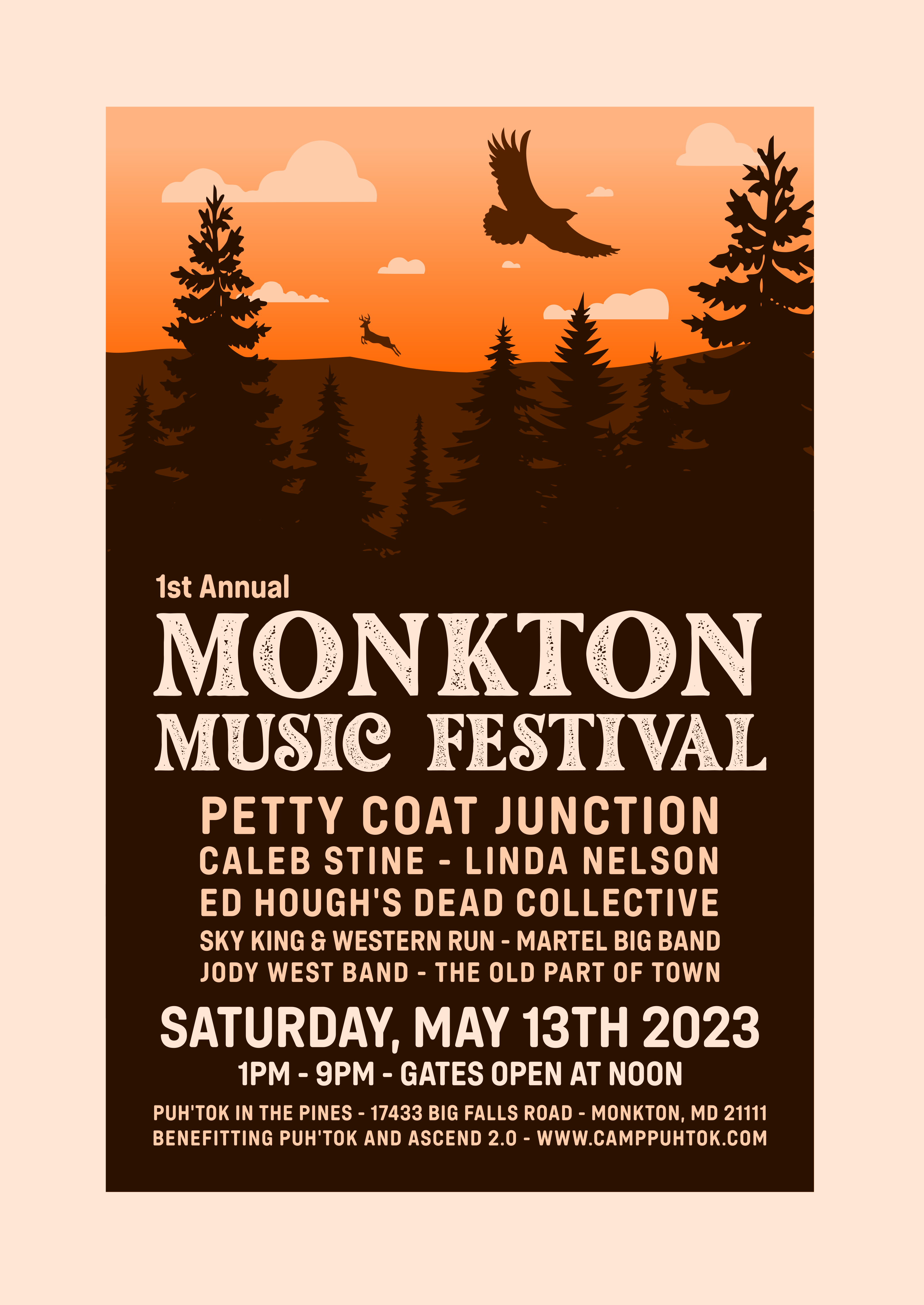 2023 Monkton Music Festival Campaign