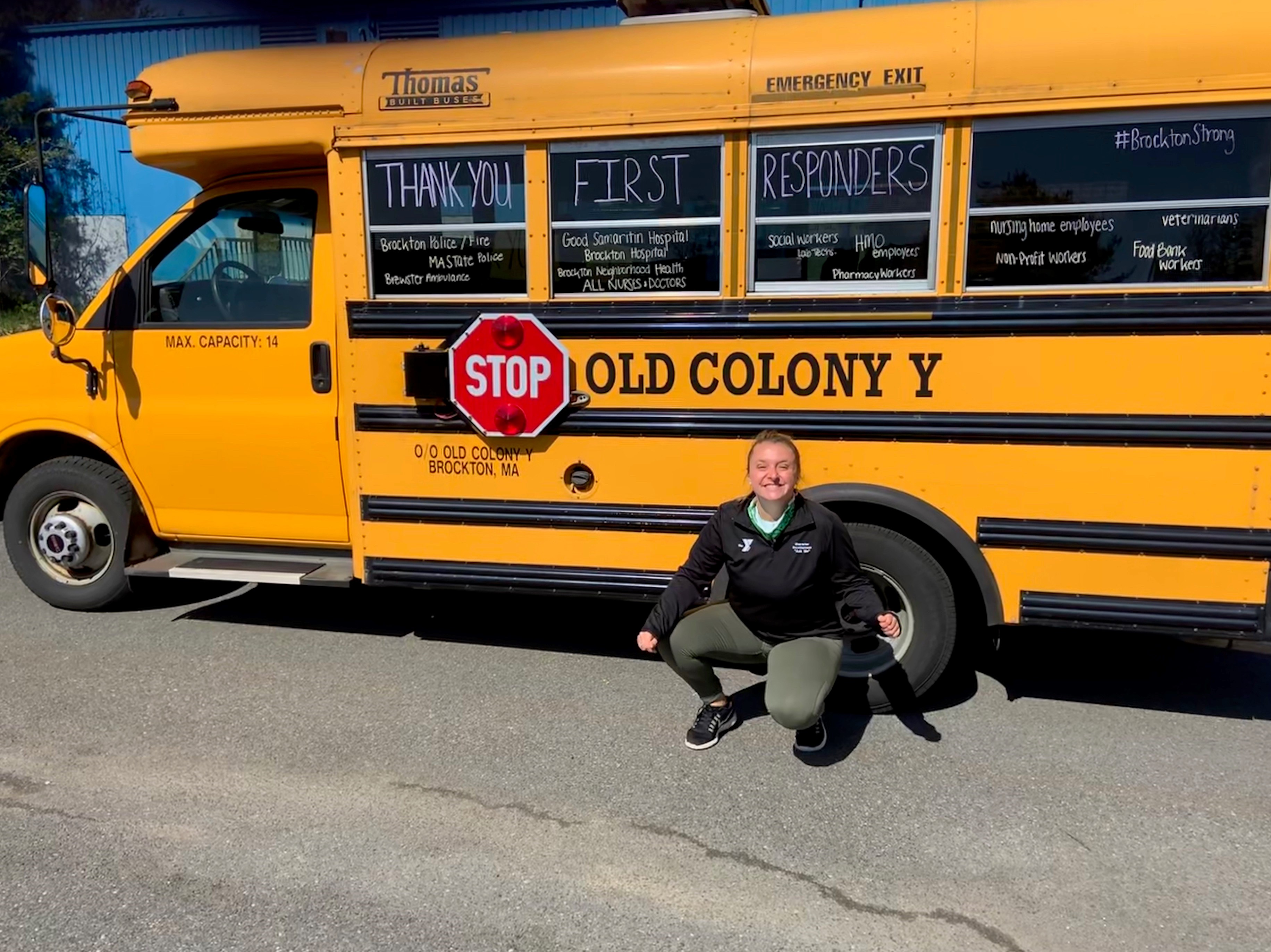 Abbey Mount's fundraising page for Old Colony YMCA