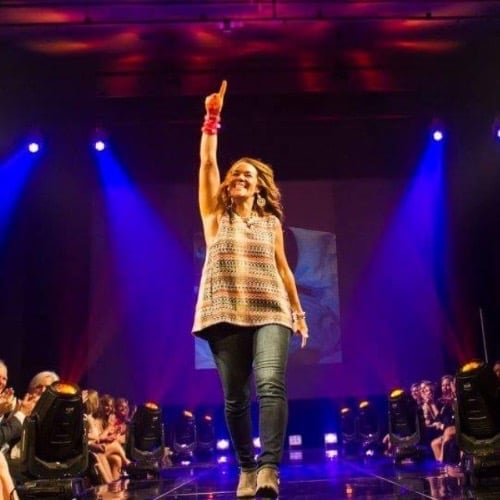 View Top Individual - 'Kristin Ferrari' fundraiser page using image