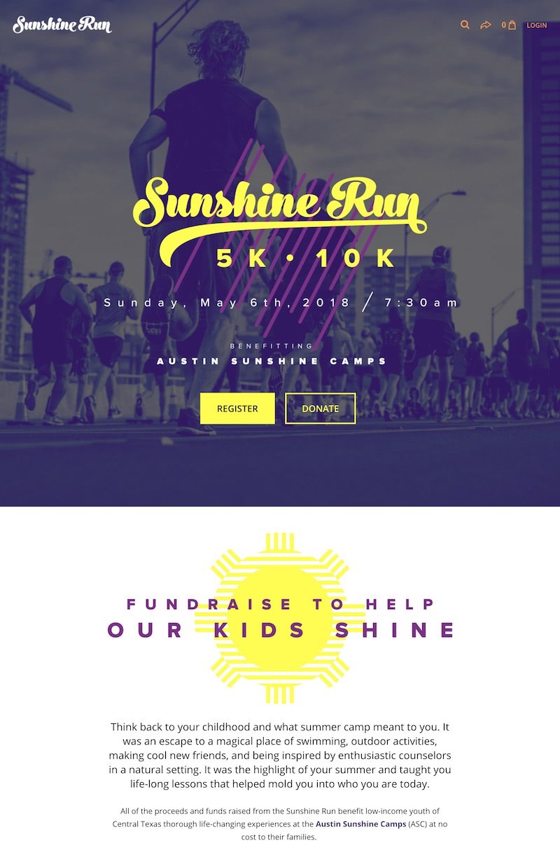 YMBL’s Sunshine Runcampaign image