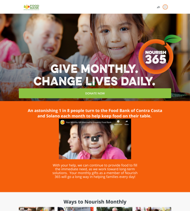 Food Bank of Contra Costa and Solano’s Nourish 365 Campaignthumbnail
