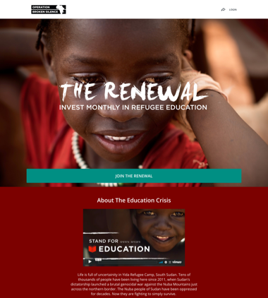 Operation Broken Silence’s Renewal Campaignthumbnail