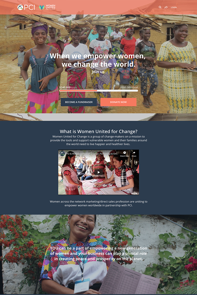 Project Concern International’s Women United for Change Campaigncampaign image