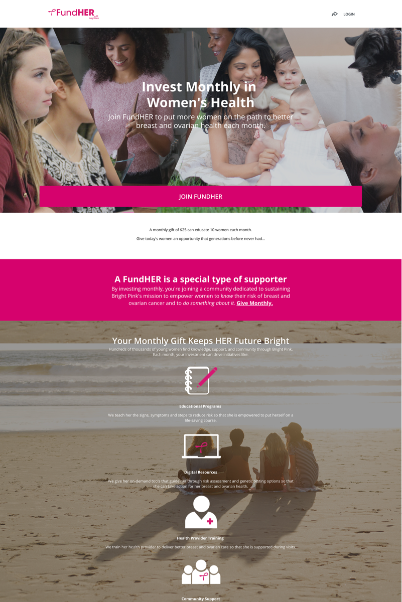 Bright Pink’s FundHER Campaigncampaign image