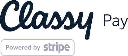 Classy Pay powered by Stripe logo