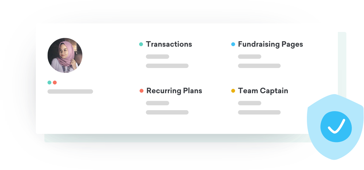 Verified supporter profile example